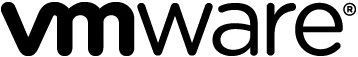 VMware logo: the word 'vmware' in thick, rounded lowercase letters